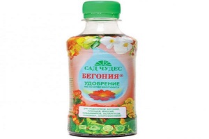 Metode i sredstva za hranjenje begonija