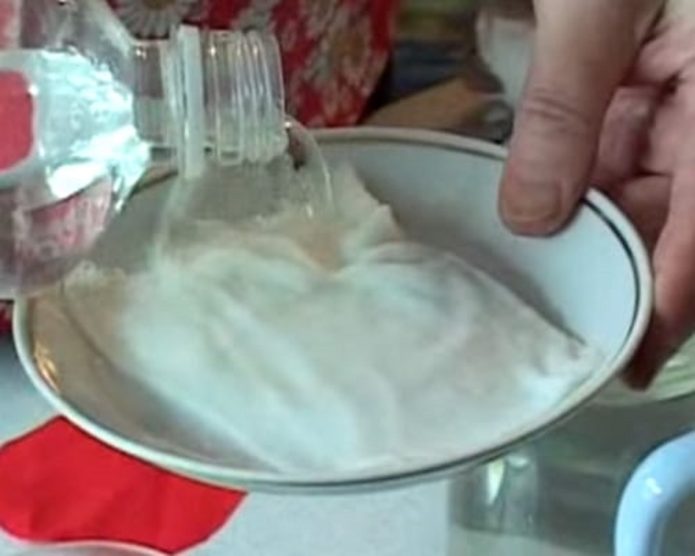 Pomidorų sėklų mirkymas