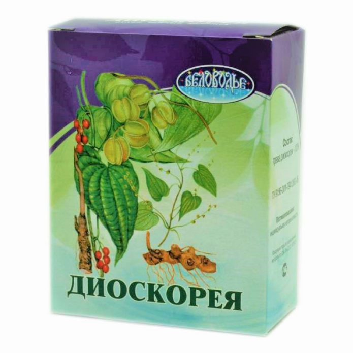 Dioscorea u ljekarni
